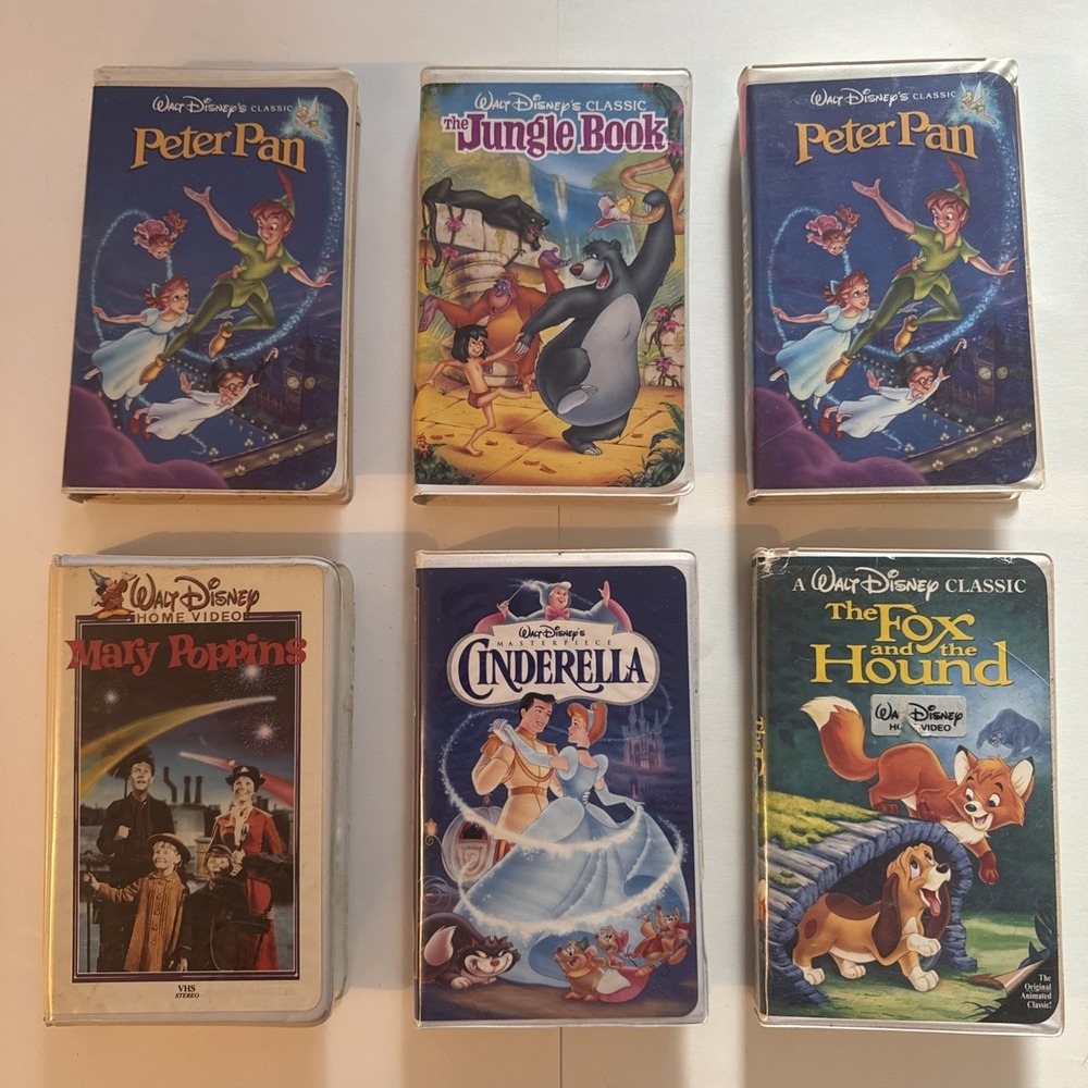 Walt Disney VHS Lot
